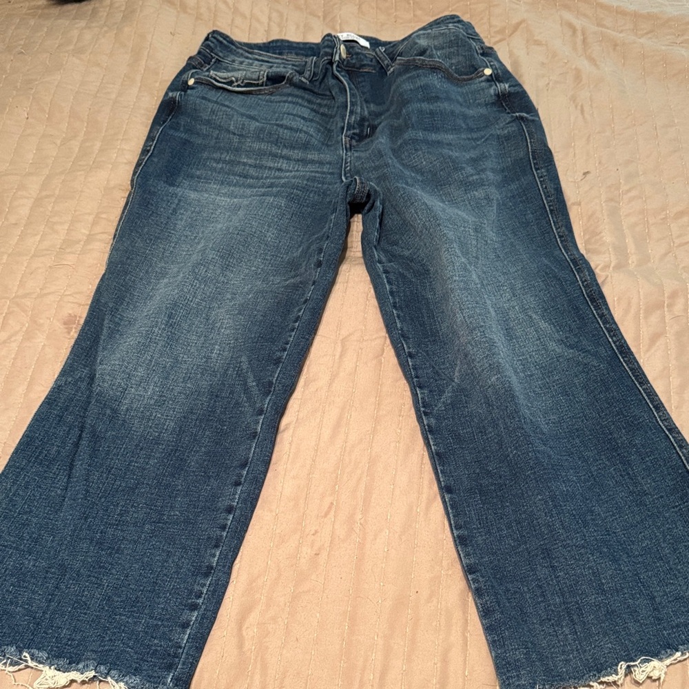 Judy Blue Dark Blue Flare Jeans
